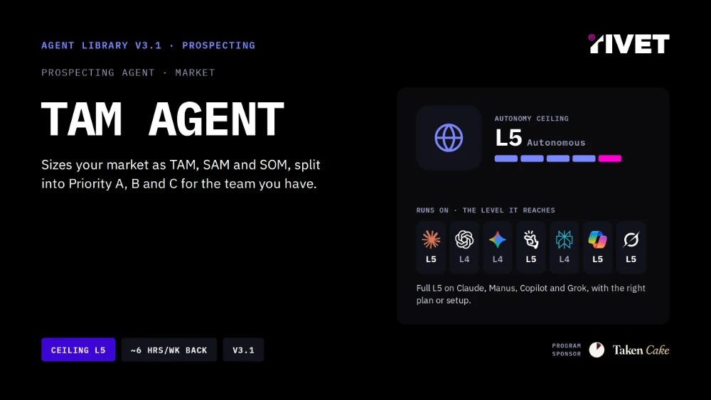 Cover of the TAM Agent agent